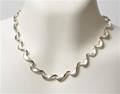 Halskæde af sterling sølv - klassisk design