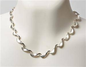 Halskæde af sterling sølv - klassisk design