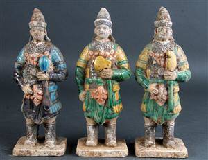 Kinesiske gravfigurer, Ming 1368 - 1644. 3