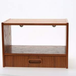 VÄGGHYLLA, 1950-tal, Teak