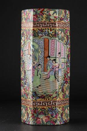 Kinesisk Guangxu vase, porcelæn