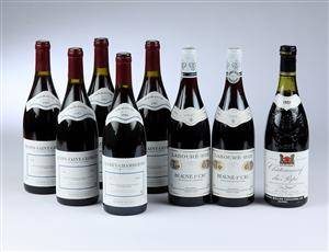 8 fl. diverse Bourgogne vine 8
