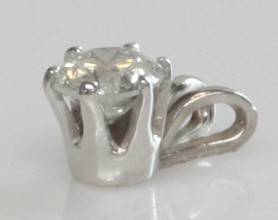 Brillantvedhæng, ca. 0.40 ct.