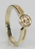 Brillantring, ca. 0,53 ct.