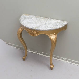 KONSOLBORD med stenskiva, 1900-tal.