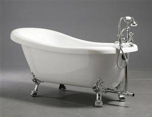 Badekar på løvefødder 