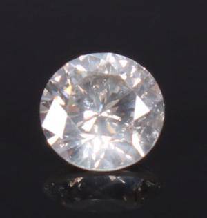 Uindfattet diamant, ca. 0.41 ct