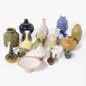 Miniatyrer, bl a Gunnar Nylund