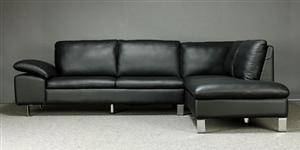 Tre pers. sofa med chaiselong