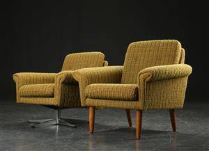 To lænestole, 1960erne 2