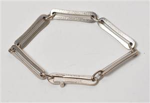 Ole Lynggaard armbånd med brillant - 18 kt. hvidguld