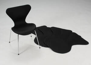 Læderovertræk til Arne Jacobsen 3107 stole 6