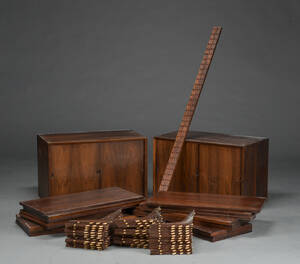 Poul Cadovius. Reolsystem, palisander