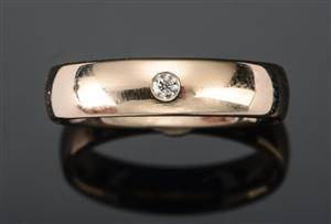 Brillant alliancering, ca 0.03 ct