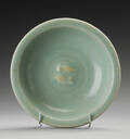 Skål af stentøj med celadonglasur, Kina, 1900-tallet  