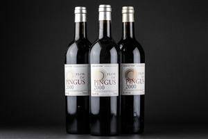 3 flasker Flor de Pingus 2000.3