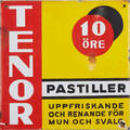 Emaljskylt Tenor