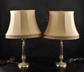 Ett par bordslampor i mässing 2