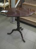 Fällbord, mahogny