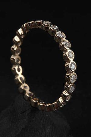 Alliancering, ca. 0.50 ct.