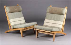 H. J. Wegner. Par lænestole model GE-375 2