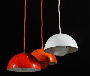 Verner Panton, taklampor Flower Pot 3