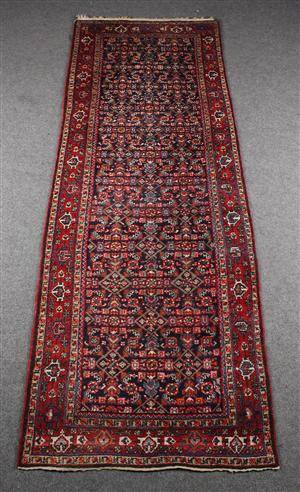 Persisk nomade Bidjar, 328 x 114 cm.