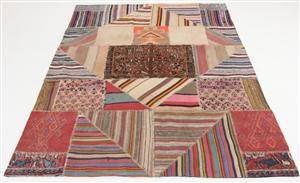 Patchwork kelim 207 x 158 cm.  