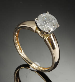 Brilliant solitairering ca. 1.90 ct