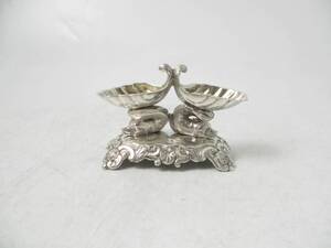 Saltkar, silver 1800-tal