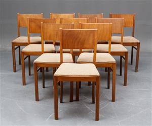Dansk møbelproducent 10 spisestuestole 10