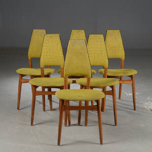 Seks stole af egetræ6