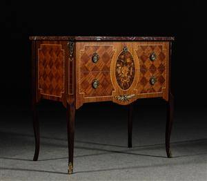 Byrå, Louis XV-stil, 1900-talets andra hälft