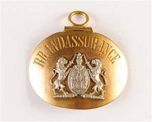 Brandassurance skilt