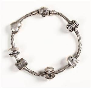 Pandora armbånd af sølv