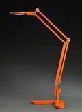 Link arkitekt LED lampe fra Pablo design, orange. 