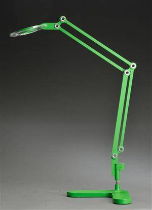 Link arkitekt LED lampe fra Pablo Design, grøn. 