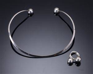 Smykkesæt  af sølv N.E. From mm 2