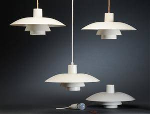 Poul Henningsen. Fire PH 43 pendler 4