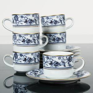 MOCCASERVIS, 6 delar Danktuwa Porcelain