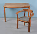 Trip Trap. Skrivebord samt armstol af teak 2
