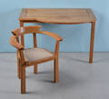 Trip Trap. Skrivebord samt armstol af teak 2