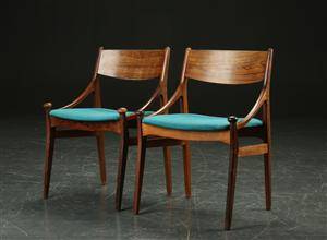 Vestervig Eriksen. Par stole af palisander 2
