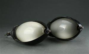 Par væglamper, metal, 1900-tallet 2