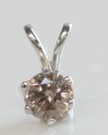 Brillantvedhæng, ca. 0.75 ct.