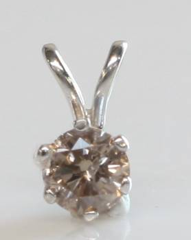 Brillantvedhæng, ca. 0.75 ct.