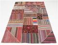 Matta, Kelim patchwork 204 x 128 cm