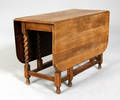 Gateleg table, egetræ, 1800-tallet