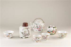 Samling kinesisk porcelæn 7