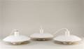 Poul Hennnigsen. Tre PH4 pendler, hvidlakerede 3